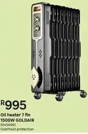 Leroy Merlin Goldair 7 Fin 1500W Oil Heater offer