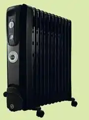 Leroy Merlin Delonghi 12 Fin 2500W Black Oil Heater offer