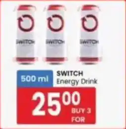Saverite SWITCH Energy Drink offer