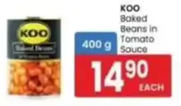 Saverite KOO Baked Beans in Tomato Sauce offer