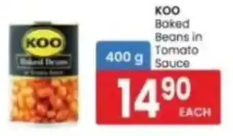 Saverite KOO Baked Beans in Tomato Sauce offer