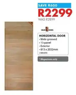 Chamberlain Solid Doors Horizontal Door offer