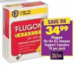 MediRite Flugon On the Go Immune Support Capsules offer