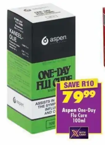 MediRite Aspen One-Day Flu Cure offer
