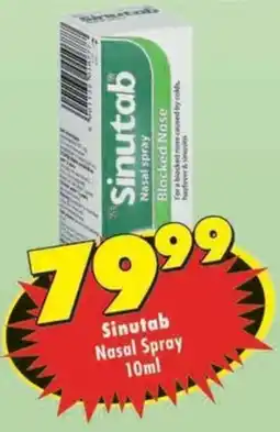 MediRite Sinutab Nasal Spray offer