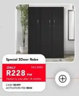 Astra Furnishers Special 3 Door Robe offer