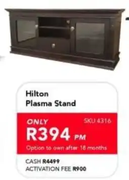 Astra Furnishers Hilton Plasma Stand offer