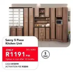 Astra Furnishers Savvy Kitchen Unit offer
