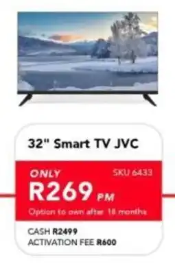 Astra Furnishers JVC 32" Smart TV offer