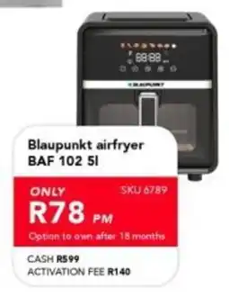 Astra Furnishers Blaupunkt Airfryer offer