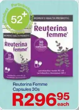 Alpha Pharm Reuterina Femme Capsules offer