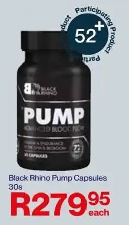 Alpha Pharm Black Rhino Pump Capsules offer