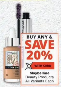 MediRite Maybelline Beauty Products All Variants offer