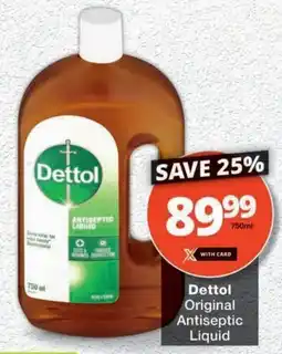 MediRite Dettol Original Antiseptic Liquid offer
