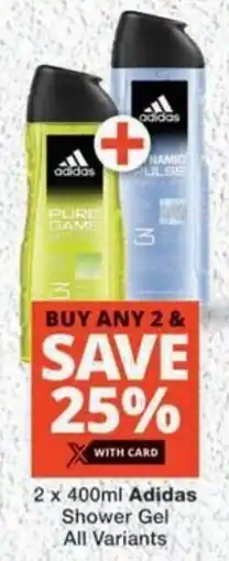 MediRite Adidas Shower Gel All Variants offer