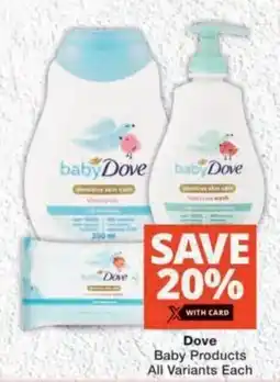 MediRite Dove Baby Products All Variants offer