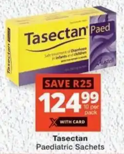 MediRite Tasectan Paediatric Sachets offer