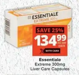 MediRite Essentiale Extreme 300mg Liver Care Capsules offer