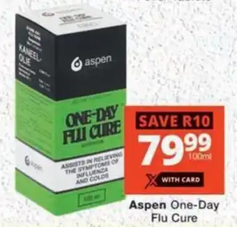 MediRite Aspen One-Day Flu Cure offer