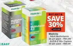 MediRite Medirite Adult Multivitamin offer