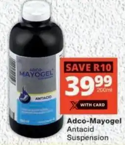 MediRite Adco-Mayogel Antacid Suspension offer