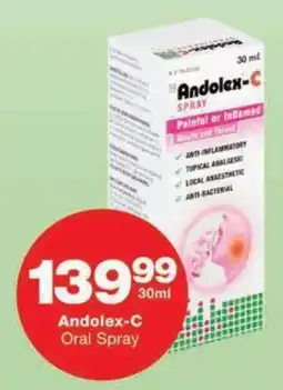 MediRite Andolex-C Oral Spray offer