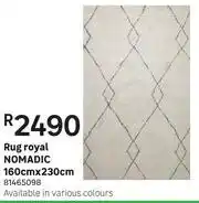 Leroy Merlin NOMADIC Rug Royal-160cmX230cm offer