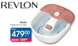 Clicks Revlon Pediprep Foot Spa offer