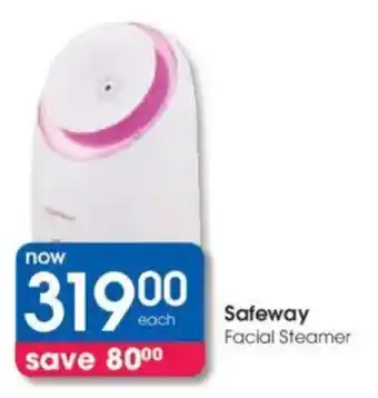 Clicks Safeway Facial Steamer offer