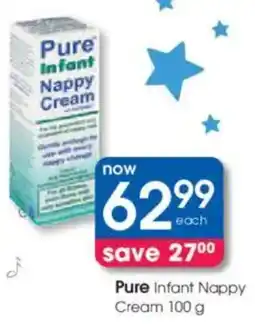 Clicks Pure Infant Nappy Cream offer