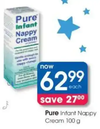 Clicks Pure Infant Nappy Cream offer