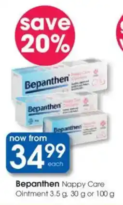 Clicks Bepanthen Nappy Care Ointment offer