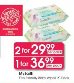 Clicks MyEarth Eco-Friendly Baby Wipes offer