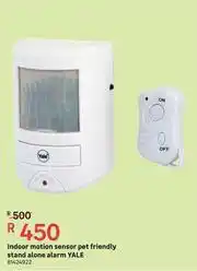 Leroy Merlin Yale Indoor Motion Sensor Pet Friendly Stand Alone Alarm offer