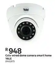 Leroy Merlin Yale CCTV Wired Dome Camera Smart Home offer