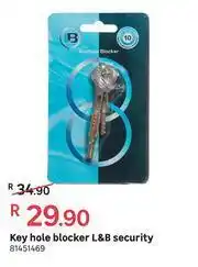 Leroy Merlin L&B Security Key Hole Blocker offer