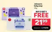 PEP Johnson's Baby Soap-175g offer