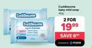 PEP Cuddlesome Baby Mild Soap-For 2 x 100g offer