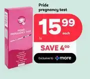 PEP Pride Pregnancy Test-1s offer