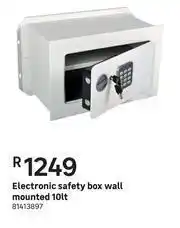 Leroy Merlin Electronic Safety Box (Wall Mount)ed 10LTR offer