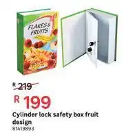 Leroy Merlin Cylinder Lock Safety Box (Fruit Design) offer
