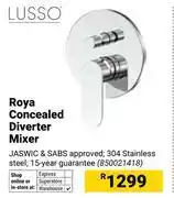 Builders Warehouse Lusso Roya Concealed Diverter Mixer 850021418 offer