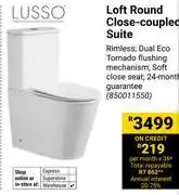 Builders Warehouse Lusso Loft Round Close-Coupled Suite 850011550 offer