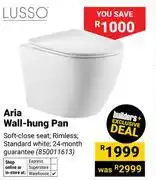 Builders Warehouse Lusso Aria Wall-Hung Pan 850011613 offer