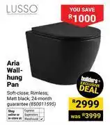 Builders Warehouse Lusso Aria Wall-Hung Pan 850011595 offer