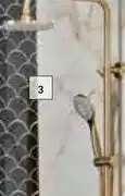 Builders Warehouse Bijiou Durance Shower Column Gold 787254 offer