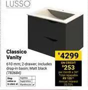 Builders Warehouse Lusso Classico Vanity 783684 offer