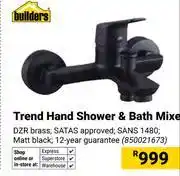 Builders Warehouse Builders trend Hand Shower & Bath Mixer 850021673 offer