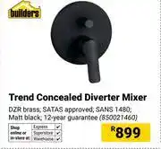 Builders Warehouse Builders Trend Concealed Diverter Mixer 850021460 offer