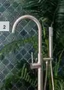 Builders Warehouse Reno Bath Mixer & Freestanding Hand Shower Stainless Steel 782866 offer
